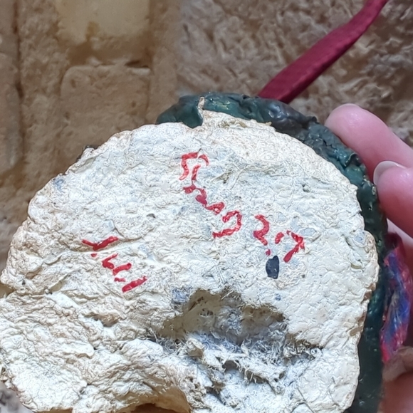 Primitive Artist-Made Folk Art Snowman - Picture 6 of 9